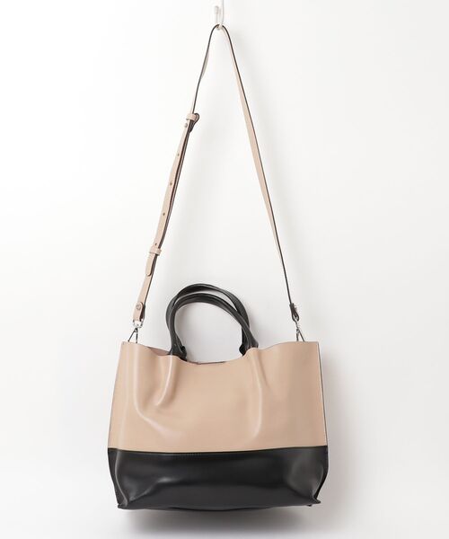 GIANNI CHIARINI（ジャンニ キアリーニ） 2WAYバッグ - ベージュ 