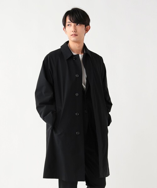 Steven Alan ステンカラーコート (M 黒) steven alan 黒 ステンカラーコート 【公式通販】