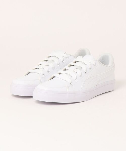 「PUMA」 ローカットスニーカー 22cm ブラック レディース_画像8