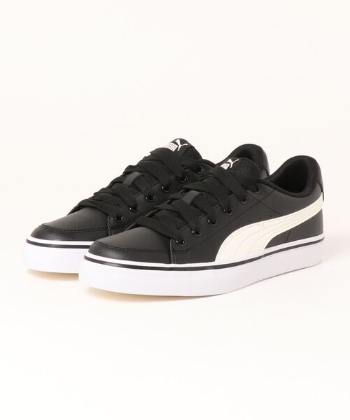 「PUMA」 ローカットスニーカー 22cm ブラック レディース_画像10