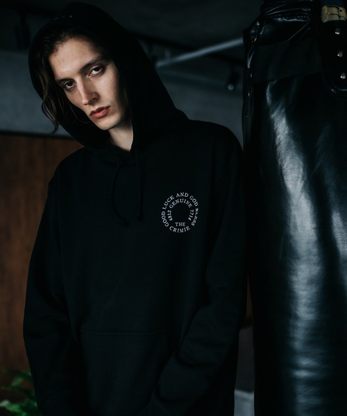 「CRIMIE」 プルオーバーパーカー L グリーン メンズ_画像8