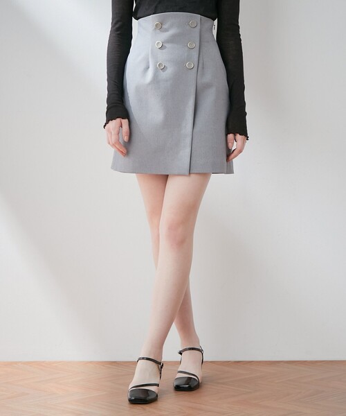 「DEICY」 ミニスカート 0 ネイビー レディース_画像5