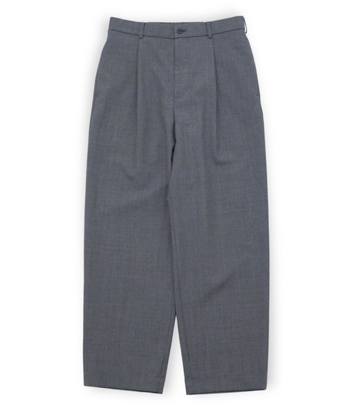 ATON（エイトン） スラックス WOOL TROPICAL LOOSE FIT PANTS メンズ