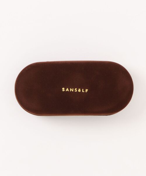 「SANSeLF」 メガネ FREE シルバー レディース_画像2