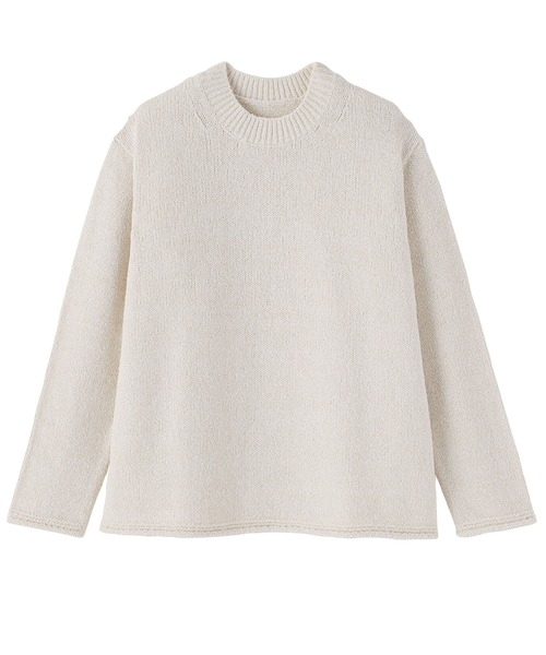 MUJI Labo ニット セーター 「MUJI Labo」婦人 コットン混ブークレ