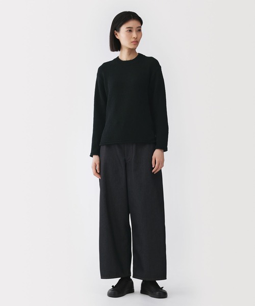 MUJI Labo ニット セーター 「MUJI Labo」婦人 コットン混ブークレ