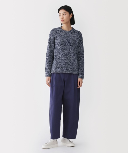 MUJI Labo ニット セーター 「MUJI Labo」婦人 コットン混ブークレ