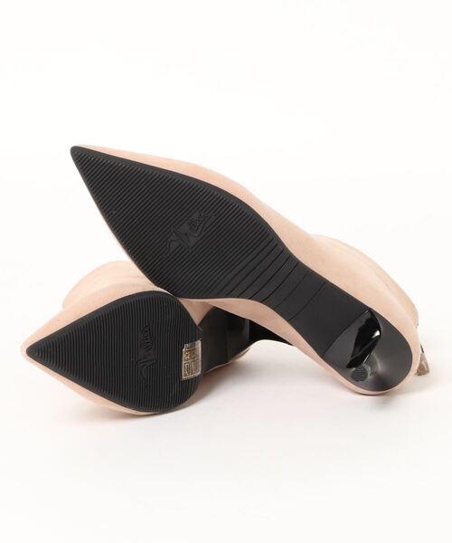 「STACCATO」 ショートブーツ 23cm ダークベージュ レディース_画像3