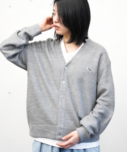 80s The Fox JC Penny グレー アクリル カーディガン PENNEYS（ペニーズ） カーディガン PENNEY'S / ぺニーズ THE FOX ONE