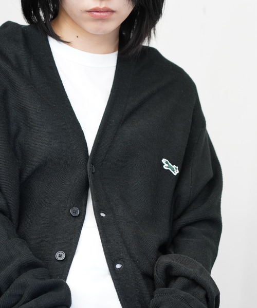 【THE FOX/ザフォックス】別注 裏毛ドットボタンカーディガン THE FOX/ザフォックス】別注 裏毛ドットボタンカーディガン | ベーセー