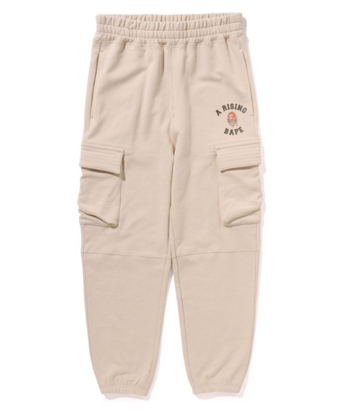 「A BATHING APE」 イージーパンツ MEDIUM アイボリー メンズ