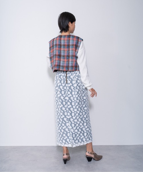 「DOLLUPOOPS」 タイトスカート 38 ブラック レディース_画像2