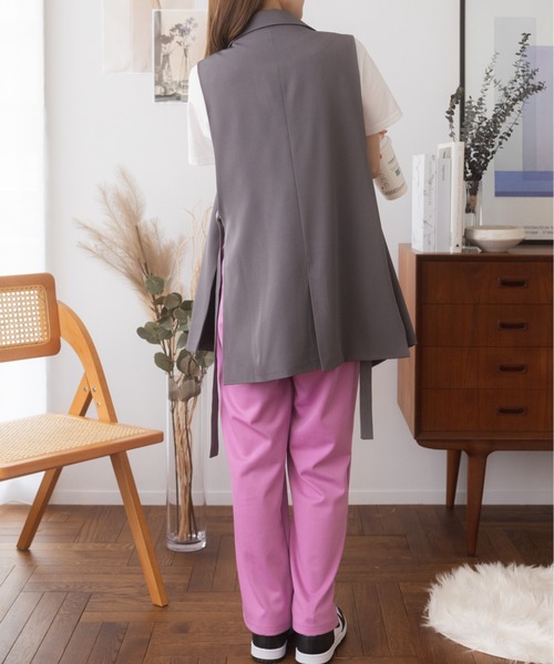 「Ada.」 ベスト FREE アイボリー レディース_画像7