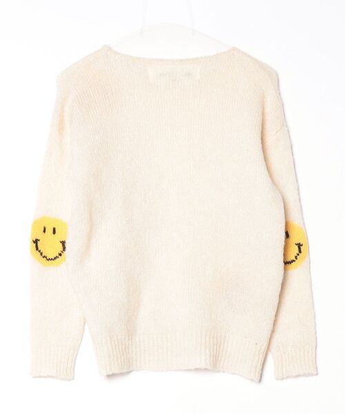 「Rie Miller」 長袖ニット 38 ベージュ レディース_画像2