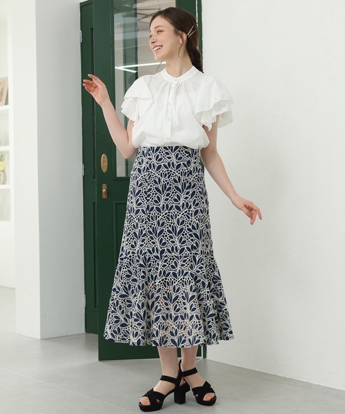 「ASTORIA ODIER」 ロングスカート MEDIUM キャメル レディース_画像6