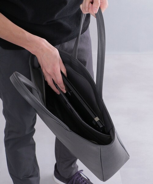 「SHIPS」 トートバッグ ONE SIZE ブラック メンズ_画像6