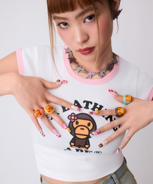 A BATHING APE（アベイシングエイプ） ネイルチップ ネイルシール BABY