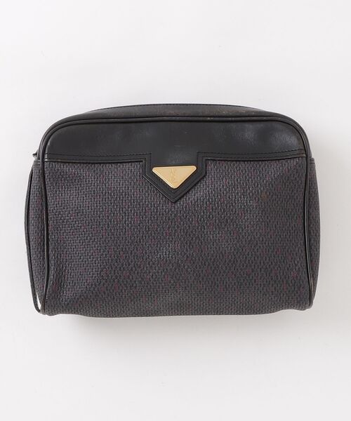 Yves Saint Laurent（イヴ・サンローラン） クラッチバッグ - グレー