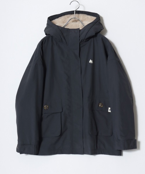 「LOGOS」 マウンテンパーカー L ベージュ レディース_画像4
