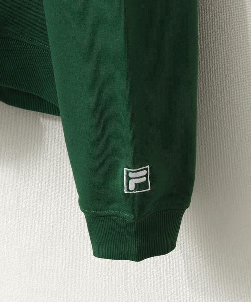 「FILA」 スウェットカットソー X-LARGE ブルー レディース_画像6