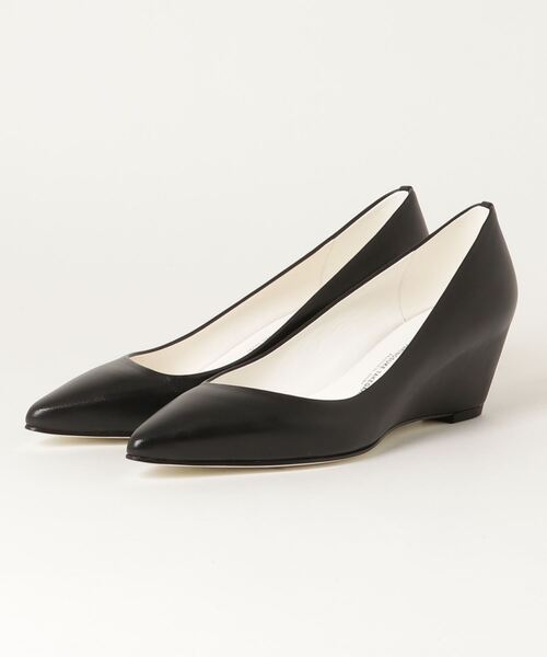 「BEAUTIFUL SHOES」 パンプス 24 ブラック レディース_画像2