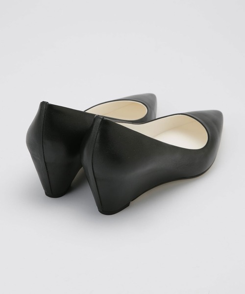 「BEAUTIFUL SHOES」 パンプス 24 ブラック レディース_画像4