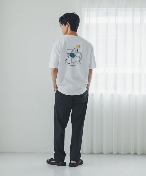 GLOBAL WORK（グローバルワーク） tシャツ マイニチタキノウクルー