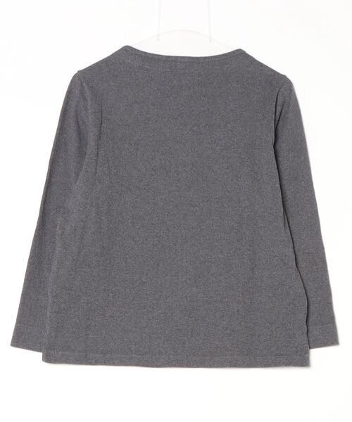 「nisica」 長袖カットソー 1 グレー レディース_画像2