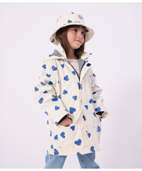 PETIT BATEAU（プチバトー） マウンテンパーカー アウター ハート