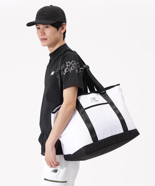New Balance ゴルフ トートバッグ ホワイト ブラック New Balance Golf（ニューバランスゴルフ） トートバッグ 「new