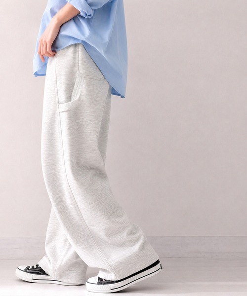 Java ワイドパンツ スウェットパンツ ジャージ 「JaVaジャバコラボ