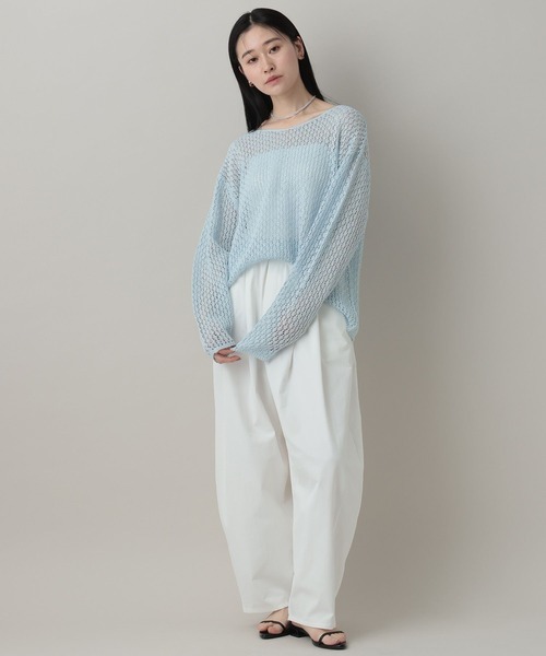 パンツ 「シーズンレスに活躍！」コクーンボリュームパンツ2 レディースの画像
