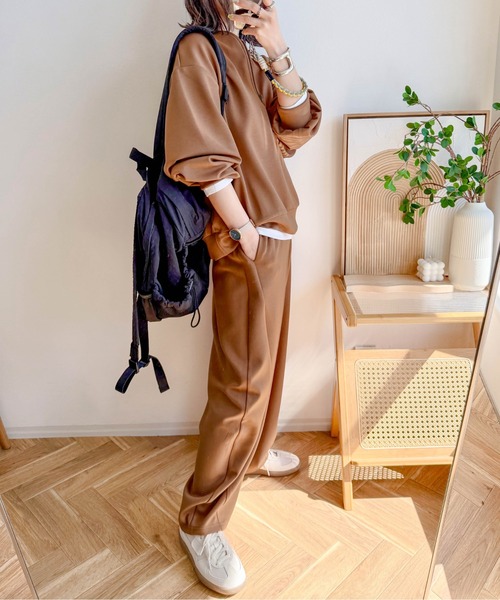 Cura Closet セットアップ 「ema.217 select」ハーフジップ＆カーブ
