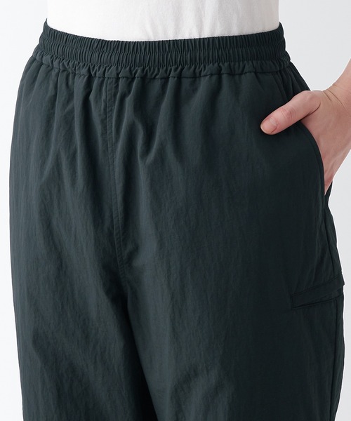 「無印良品」 イージーパンツ S グレー メンズ_画像2