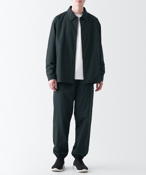 「無印良品」 イージーパンツ S グレー メンズ_画像3