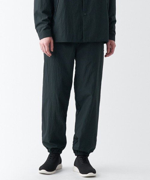 「無印良品」 イージーパンツ S グレー メンズ_画像4