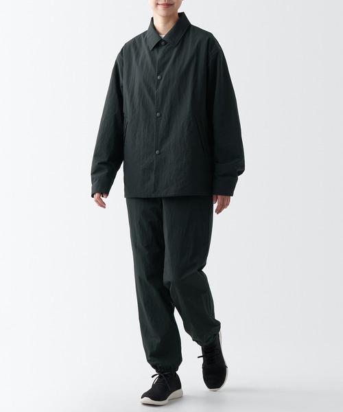 「無印良品」 イージーパンツ S グレー メンズ_画像9