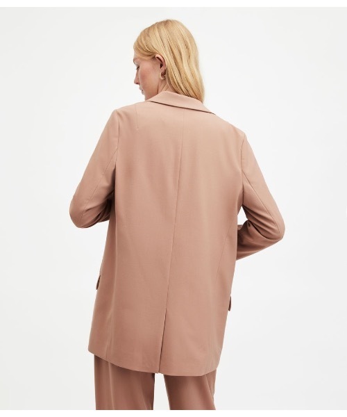 「ALLSAINTS」 テーラードジャケット 4 ブラウン系その他 レディースの画像