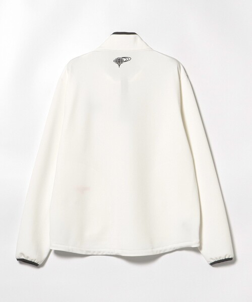 「BEAMS GOLF」 ジャージブルゾン LARGE ホワイト メンズの画像