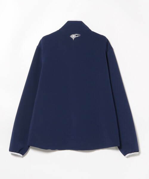 「BEAMS GOLF」 ジャージブルゾン LARGE ホワイト メンズの画像