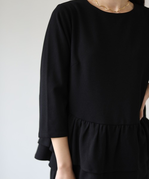 「deux amour」 セットアップ MEDIUM ネイビー レディース_画像2