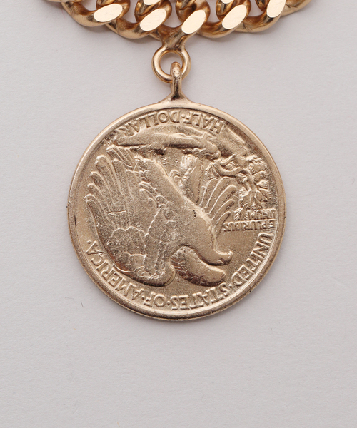 ブレスレット 「JANIS SAVITT/ジャニス・サビット」gold Coin Bracelet レディースの画像