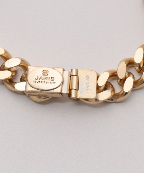 ブレスレット 「JANIS SAVITT/ジャニス・サビット」gold Coin Bracelet レディースの画像