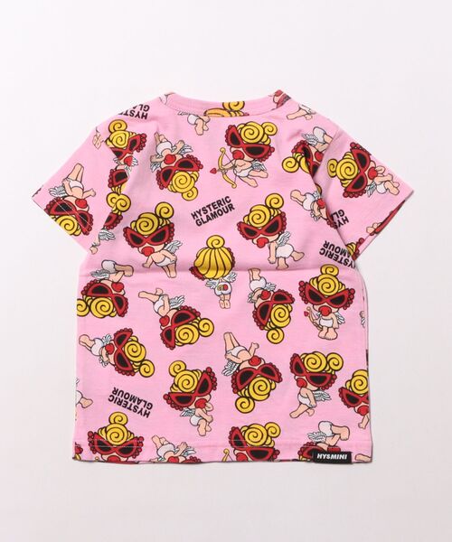 HYSTERIC MINI（ヒステリックミニ） tシャツ ANGEL MINI総柄 半袖T