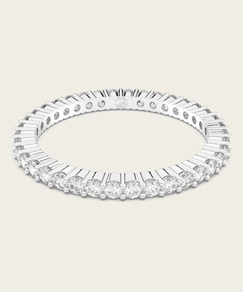 スワロフスキーリング55 SWAROVSKI（スワロフスキー） リング 55 シルバー系その他 レディース