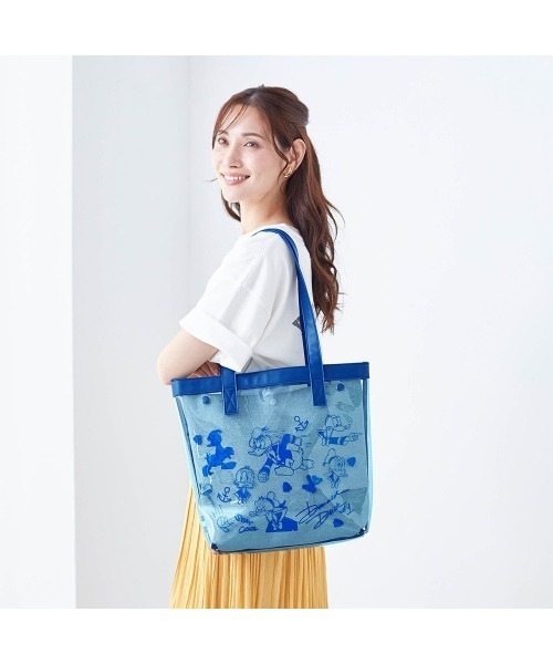 Disney（ディズニー） トートバッグ クリア グッズが付けられるクリア