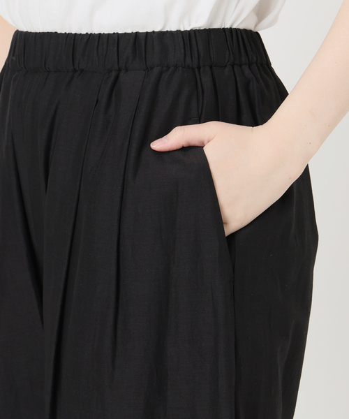 ワイドパンツ パンツ 「追加」カットワークレースパンツ レディースの画像