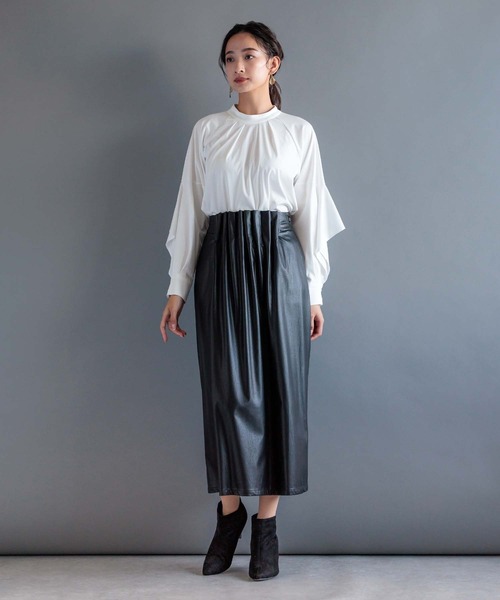 「RAW FUDGE」 長袖カットソー M グレー レディース_画像3