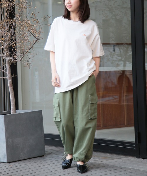 「KELTY」 半袖カットソー M ベージュ レディース_画像5