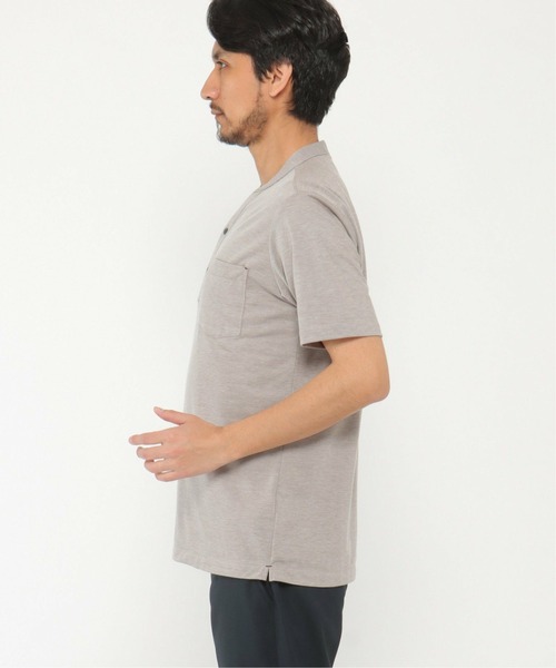 「IKKA LOUNGE」 半袖Tシャツ S ネイビー メンズ_画像3